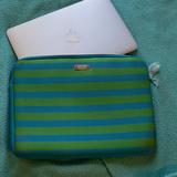 Kate Spade Accessories | Kate Spade Laptop Case | Color: Blue/Green | Size: Macbook Air 11 In.