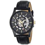Caravelle New York by Bulova Men's 45A120 Analog Display Chinese Automatic Black Watch