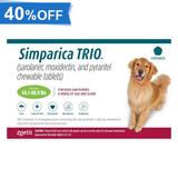 Simparica Trio For Dogs 44.1-88 Lbs (Green) 6 Chews