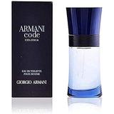 Giorgio Armani Code Colonia Eau de Toilette Spray for Men, 4.2 Fl Oz