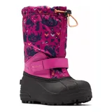 Columbia Powderbug Forty Girls' Waterproof Snow Boots, Girl's, Size: 5, Med Pink