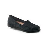 Haband Euro-Flex by Beacon Womens Flats with Stretch, Black, Size 9 Medium, M