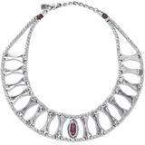 Guardian Silver Plated Swarovski Crystal Charm Beaded Necklace At Nordstrom Rack - Metallic - Uno De 50 Necklaces