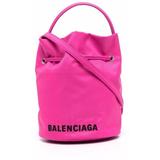 Mini Wheel Bucket Bag - Pink - Balenciaga Bucket Bags