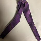 Disney Toys | Descendants Purple Pants Zipper Print. No Name Or Year | Color: Purple | Size: One Size