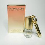 Michael Kors Other | Michael Kors Keychan Rollball Wonderlust & Eau De Parfum Splash Mini 0.14 Fl Oz | Color: Tan | Size: Os