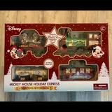Disney Toys | Mickey Mouse Holiday Express 36piece Train Set 20 Track (Collectors Ed Ser. 3) | Color: Green/Red | Size: Os