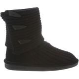 Knit Tall Boots - Black - BEARPAW Boots