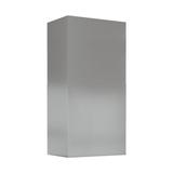 Zephyr Titan Wall Duct Cover Extension for AK7636AS & AK7642AS in Gray, Size 49.0 H x 15.88 W x 13.94 D in | Wayfair Z1C-0076