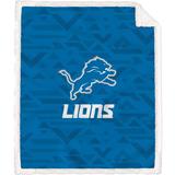Light Blue Detroit Lions Delta Logo 50" x 60" Blanket