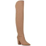 Goforit Over The Knee Boots - Natural - Nine West Boots