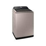 Samsung 5.1 cu. ft. Smart Top Load Washer w/ ActiveWave Agitator & Super Speed Wash in Gray, Size 44.6875 H x 27.5625 W x 29.4375 D in | Wayfair