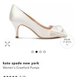 Kate Spade Shoes | Kate Spade Crawford Pumps | Color: Cream/White | Size: 9.5
