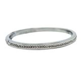 Kate Spade Jewelry | Kate Spade Women's Ring It Up Silver Tone Crystals Bangle Bracelet As Is | Color: Silver | Size: Os
