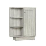 Red Barrel Studio® Hennigan Open Style Shelf Cabinet Bathroom Cabinet w/ Adjustable Plates, Oak, Size 31.3 H x 23.6 W x 9.7 D in | Wayfair