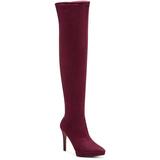 Vallrie Over The Knee Boot - Red - Jessica Simpson Boots