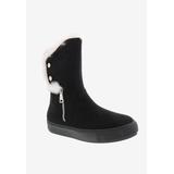 Wide Width Women's Furry Boot by Bellini in Black (Size 9 1/2 W)