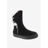 Wide Width Women's Furry Boot by Bellini in Black (Size 10 W)