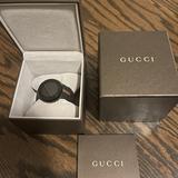 Gucci Accessories | Brand New Unisex I-Gucci Collection Black Rubber Strap Watch | Color: Black | Size: Os
