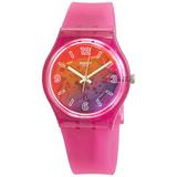 Monthly Drops Orange Disco Fever Quartz Watch - Pink - Swatch Watches