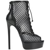 Ankle Boots - Black - Casadei Heels