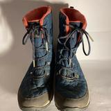 Columbia Shoes | Columbia Womens Clayton Cliffs Winter Snow Boots Blue Black Lace Up Waterproof 8 | Color: Blue | Size: 8