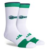 Men's White Dallas Mavericks 2021/22 City Edition Crew Socks