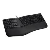 Kensington Pro Fit Ergo Wired Keyboard - keyboard - US - black