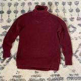 J. Crew Sweaters | Jcrew Cotton Turtleneck Sweater | Color: Red | Size: S