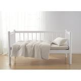 Clara Clark 3 Piece Toddler Bedding Set Polyester in Gray | Wayfair WF-CC-3PCQLTDW-Todlr-offwht