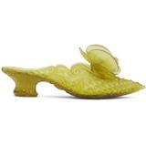 Melissa Edition Point Mules - Yellow - Y. Project Heels