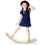 Costway 12 Inch Wobble Board for Balance Training-Natural