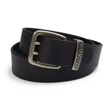 Big & Tall Dickies Double Prong Bridle Leather Belt, Size: XXL, Black