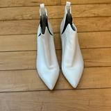 Nine West Shoes | Boots | Color: White/Silver | Size: 8
