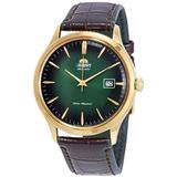 Bambino Version 4 Automatic Green Dial Watch - Green - Orient Watches
