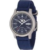 Seiko Men's Snk807 Seiko 5 Automatic Stainless Steel Watch With Blue