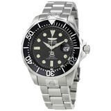 Invicta Grand Diver Black Diver Stainless Steel Men's Watch 3044