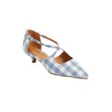 Women's The Dawn Pump by Comfortview in Gingham (Size 12 M)