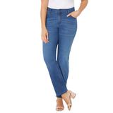 Plus Size Women's Right Fit Moderately Curvy Jean by Catherines in Heritage Wash (Size 20 W)