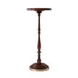 Theodore Alexander Althorp Living History Tall Wood Candlestick Wood in Brown, Size 28.25 H x 11.5 W x 11.5 D in | Wayfair AL50005