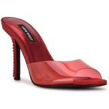Ido Slide Heeled Sandals - Red - Nine West Heels