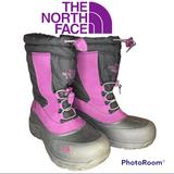 The North Face Shoes | Hpthe North Face Waterproof Winter Boots | Color: Gray/Purple | Size: 4bb