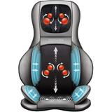 Comfier Shiatsu Neck & Back Massager – 2D/3D Kneading Full Back Massager with Heat & Adjustable Air Compress, Massage Chair Pad for Shoulder Neck and Back Waist Hips,Full Body Pain Relief