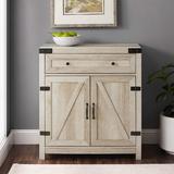 Loon Peak® Bankside 2 - Door Accent Cabinet Wood in Brown, Size 33.0 H x 30.0 W x 15.5 D in | Wayfair C8F81C8CBC07431FAFFECEC95FA6F0D9