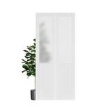 Bi-fold Doors - ARK DESIGN Glass & Manufactured Wood Bi-Fold Door Glass, Size 80.0 H x 30.0 W in | Wayfair BFD1LMW3080