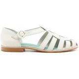 Buckle-fastening Cage Sandals - Green - Blue Bird Shoes Flats