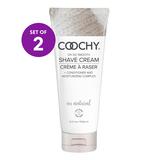 Coochy Shave Cream Shaving Creams n/a - 12.5 Oz. Au Natural Oh-So-Smooth Shaving Cream - Set of Two