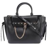 Black Leather Hamilton Legacy Handbag - Black - MICHAEL Michael Kors Totes