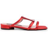 Hoya Crystal-embellished Sandals - Red - Les Petits Joueurs Flats