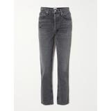 Citizens of Humanity - Sabine High-rise Straight-leg Jeans - Gray